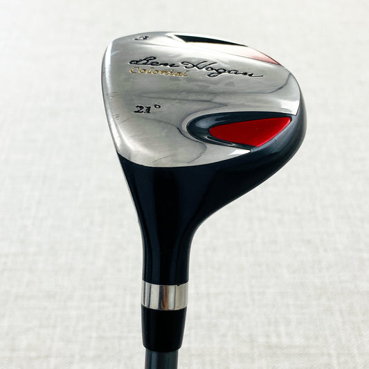 Ben Hogan Colonial Left-Hand 3-Hybrid. 21 Degree, Regular Flex - Very Good Condition # 13147