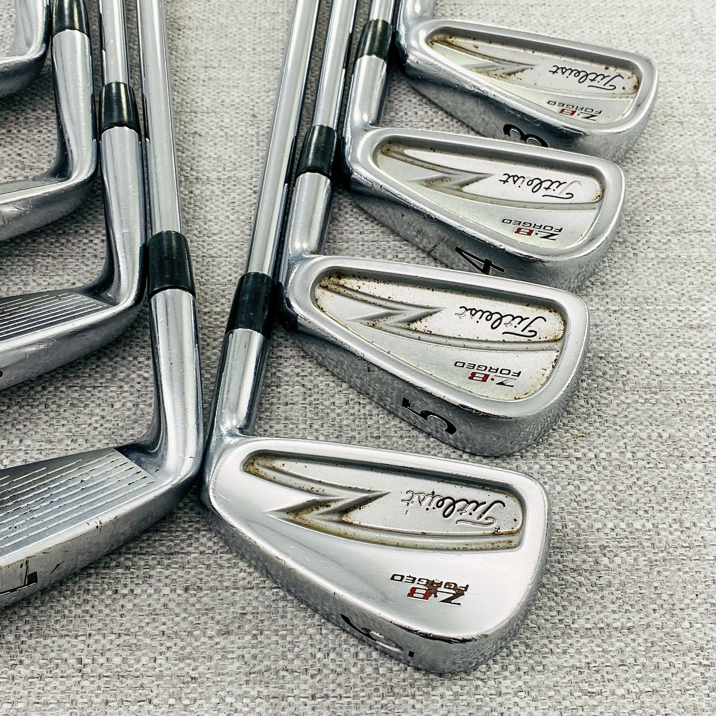 Titleist ZB Forged Single Iron. Sold Separately. S300 Stiff Steel - Good Condition # 12818