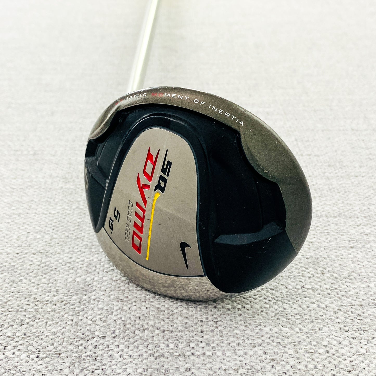 NIKE SQ Dymo Quad Keel 5-Wood. 19 Degree, Regular Flex - Good Condition # T840