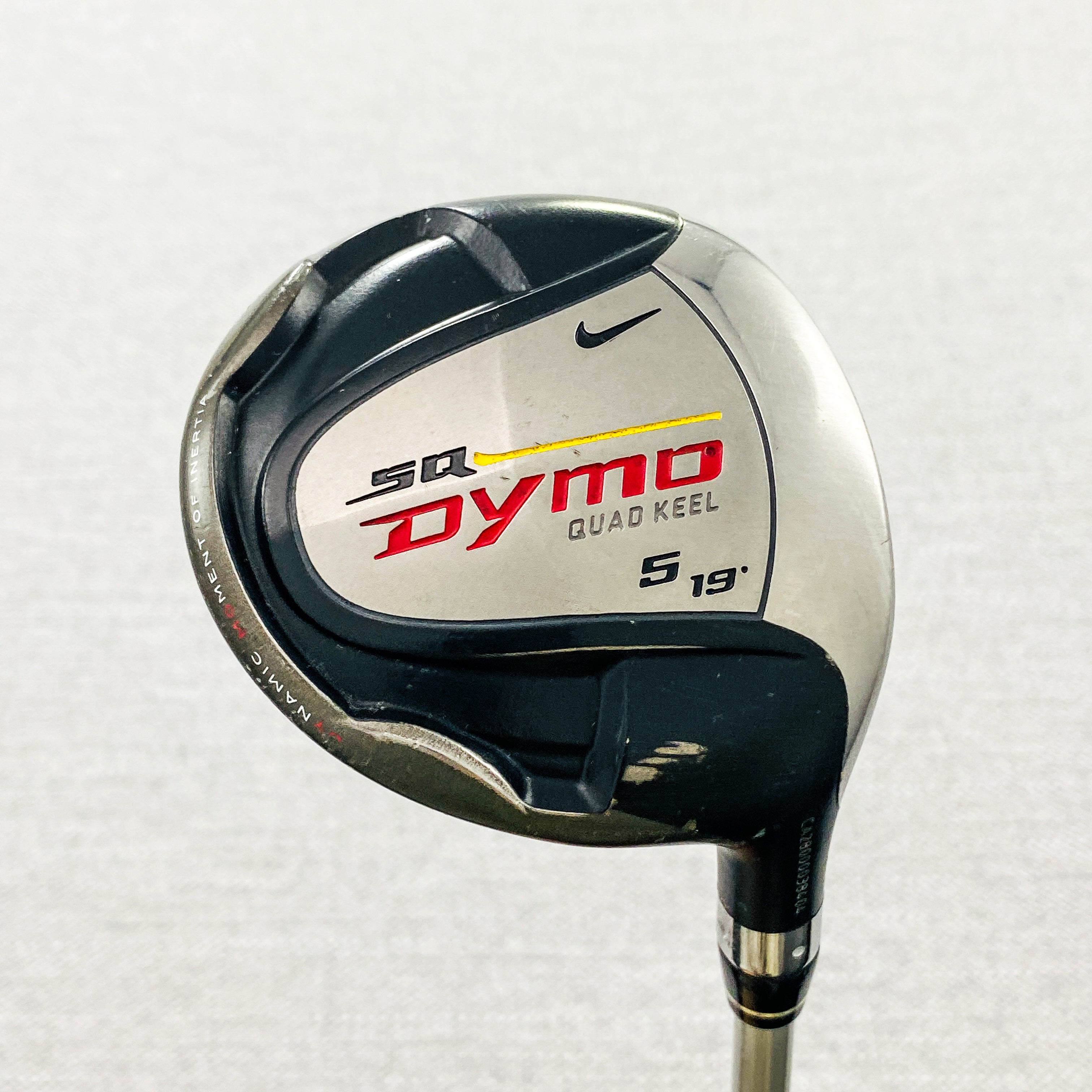 NIKE SQ Dymo Quad Keel 5 Wood 19 Degree Regular Flex Good Conditio nike-sq-dymo-quad-keel-5-wood-19-degree-regular-flex-good-conditio
