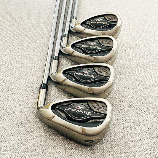 Callaway Steelhead XR Single Iron. Sold Separately. Regular or Stiff Flex Steel available - Very Good Condition # 12169
