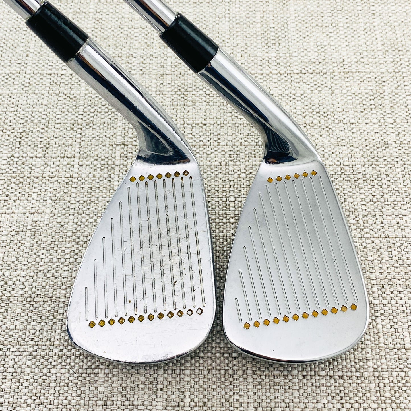 MacGregor Tourney VIP V-Foil Iron Set (3-P) S300 Stiff - Good Condition # 12423