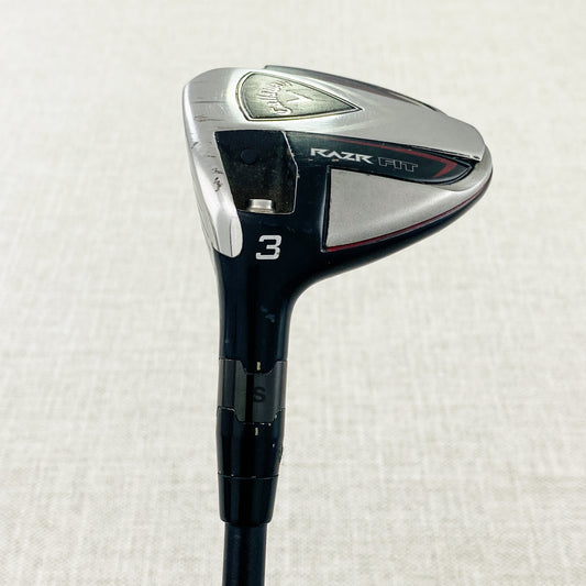 Callaway RAZR Fit Left-Hand 3-Wood. 15 Degree, Regular Flex - Good Condition # 10358