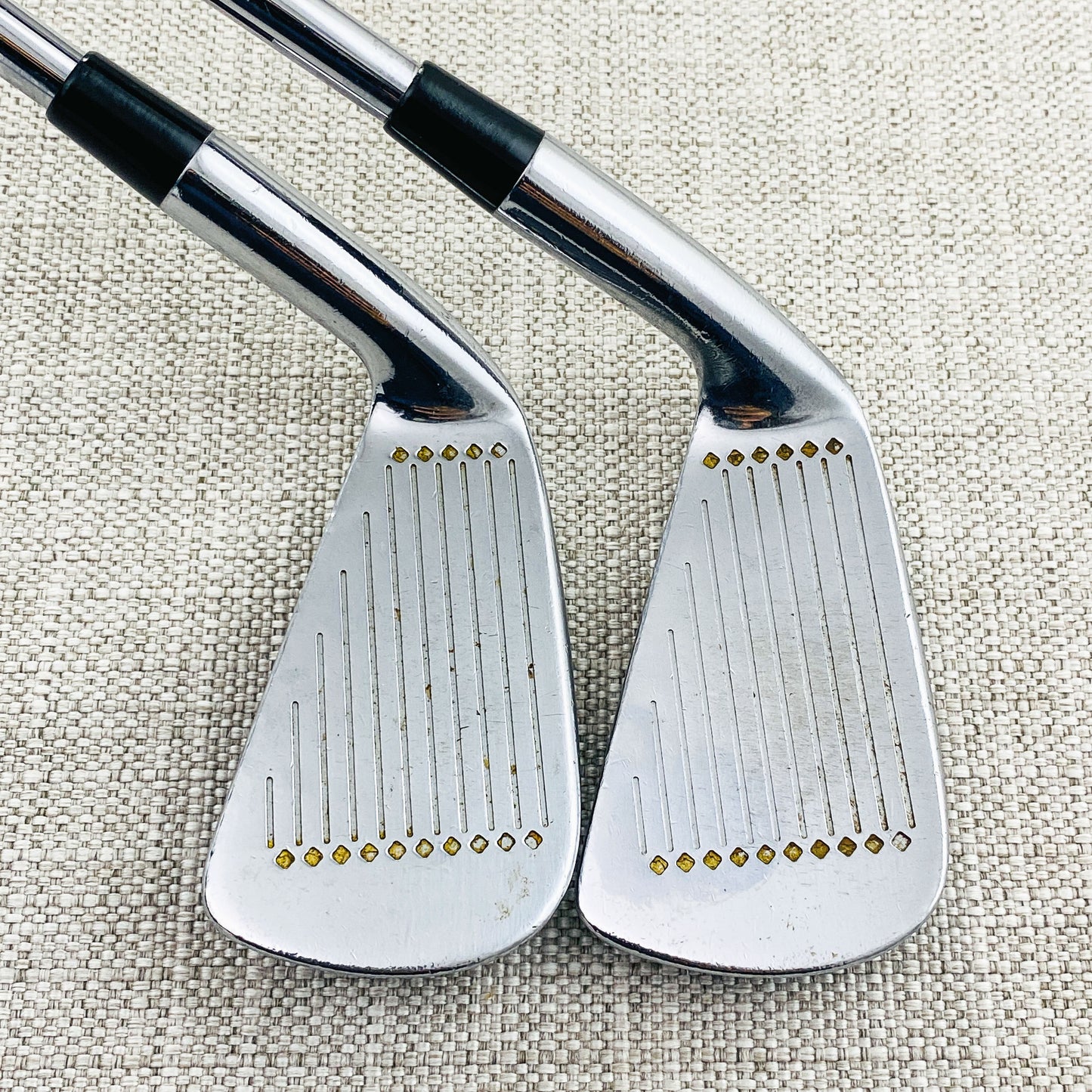 MacGregor Tourney VIP V-Foil Iron Set (3-P) S300 Stiff - Good Condition # 12423