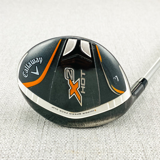 Callaway X2-Hot Left-Hand Ladies 3-Wood. 15 Degree, Ladies Flex - Good Condition # 12045