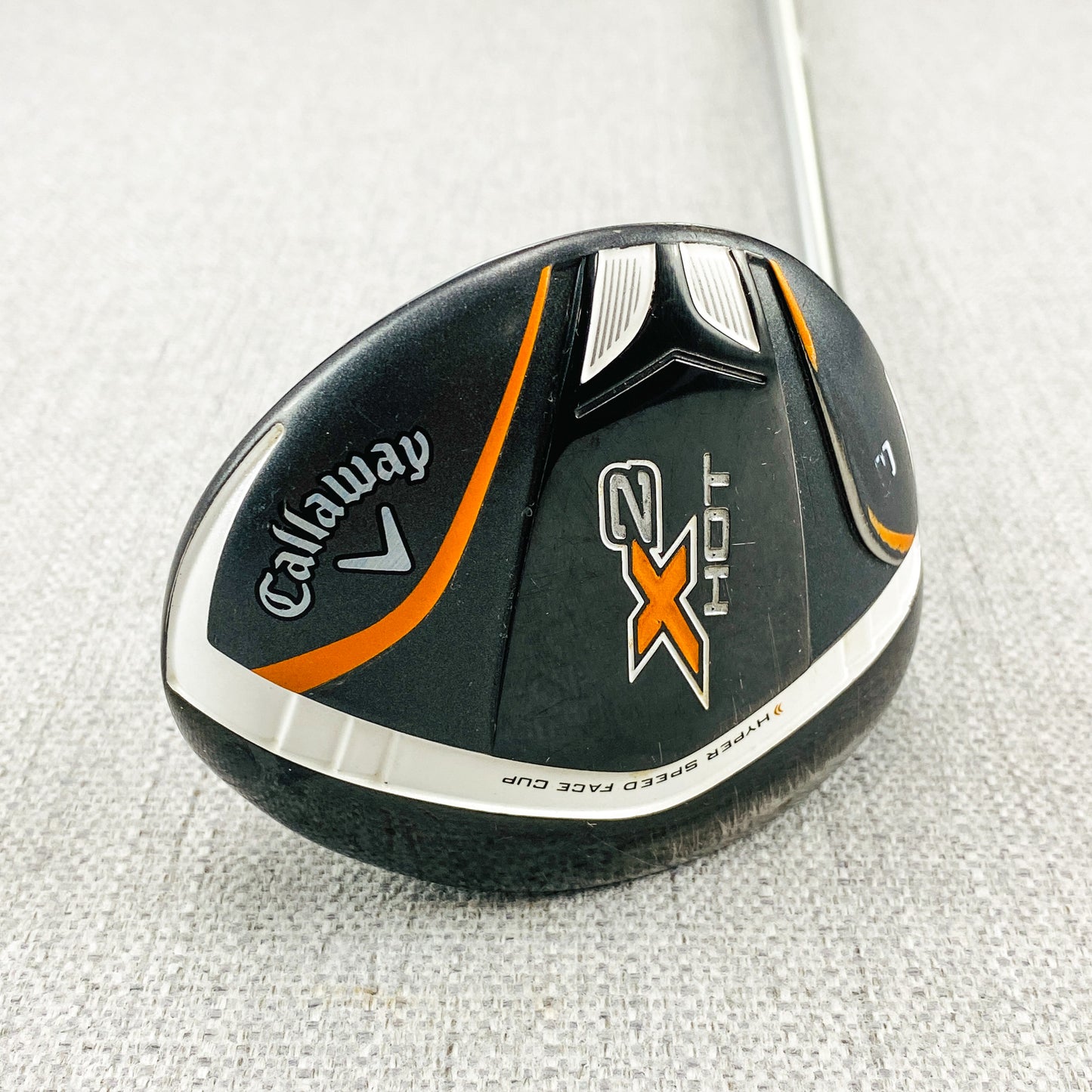 Callaway X2-Hot Left-Hand Ladies 3-Wood. 15 Degree, Ladies Flex - Good Condition # 12045