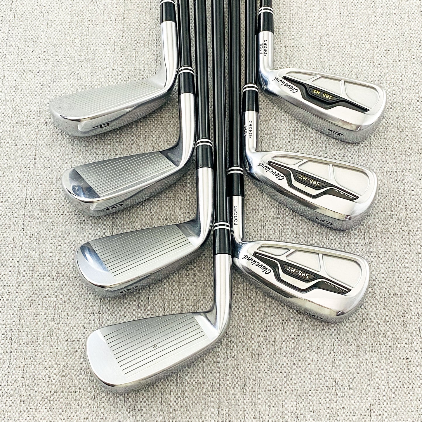 Cleveland 588MT Single Iron. Sold Separately. Regular Flex Graphite - Very Good Condition # 11990