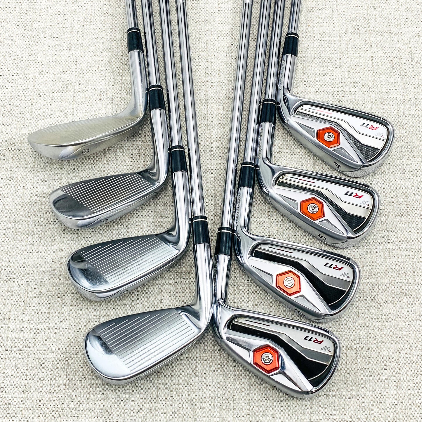 TaylorMade R11 Single Iron. Sold Separately. Regular Flex Steel - Good Condition # 12425