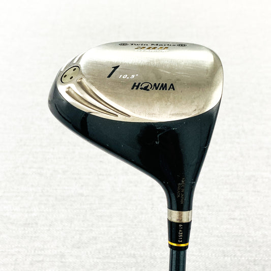 Honma Twin Marks 380 Titanium Driver. 10.5 Degree, Regular Flex - Good Condition # GP36