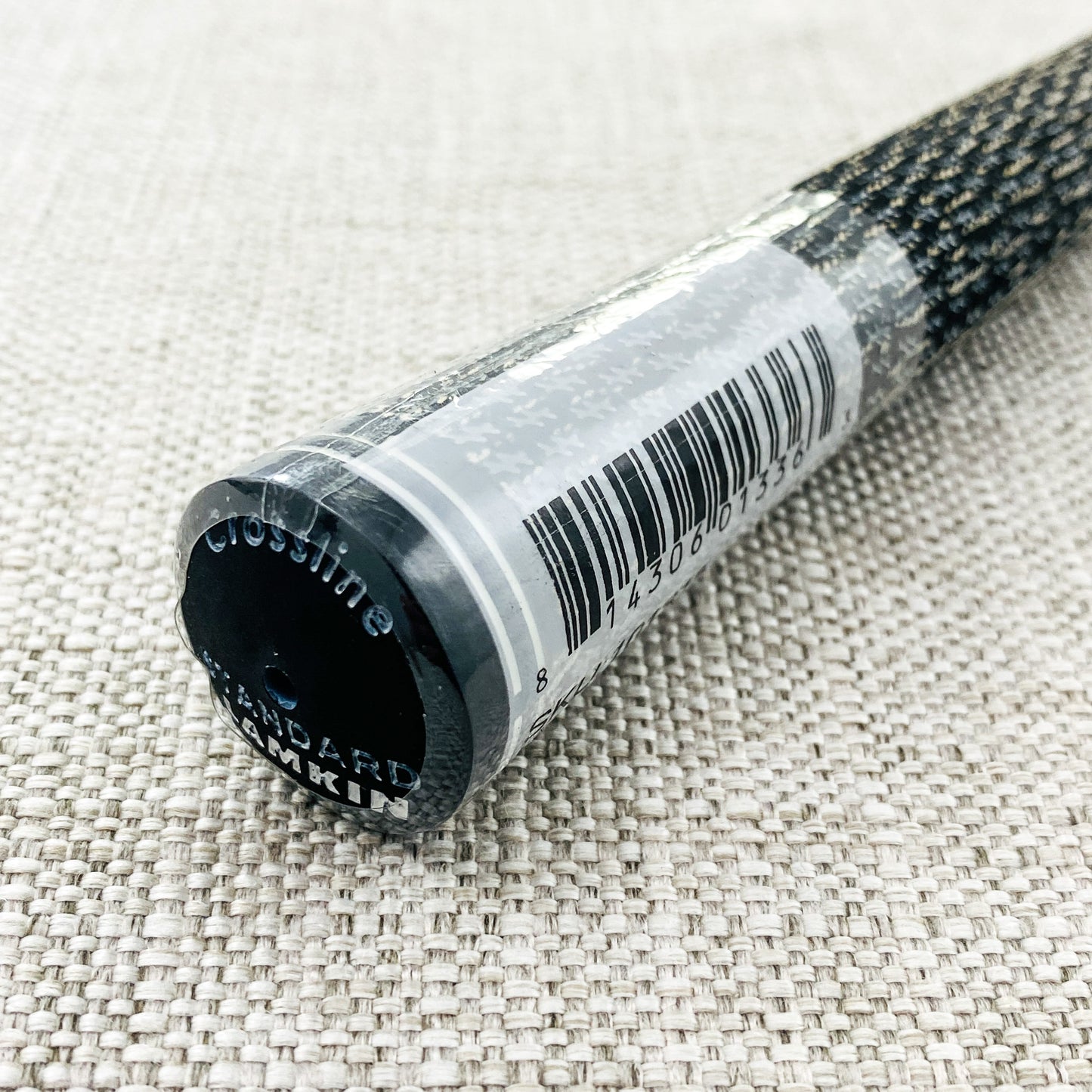 Lamkin Crossline Cord swing grip. Choice of size. Black/White - Price includes fitment.