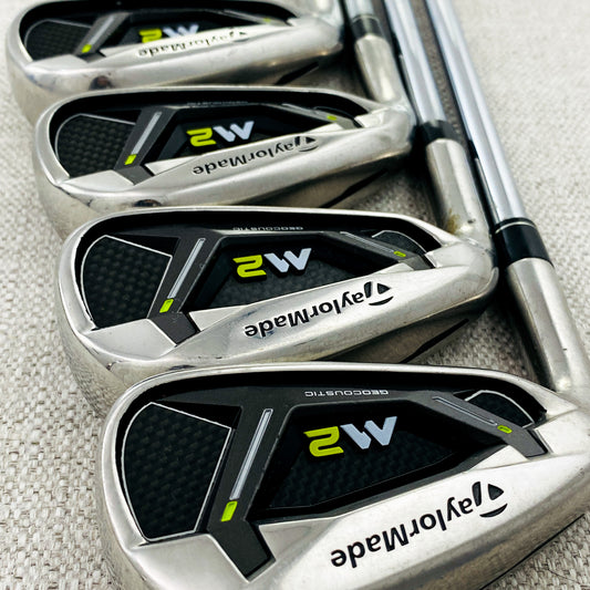 TaylorMade 2019 M2 Left Hand Single Iron. Sold Separately. Regular Flex Steel - Very Good Condition # 13272