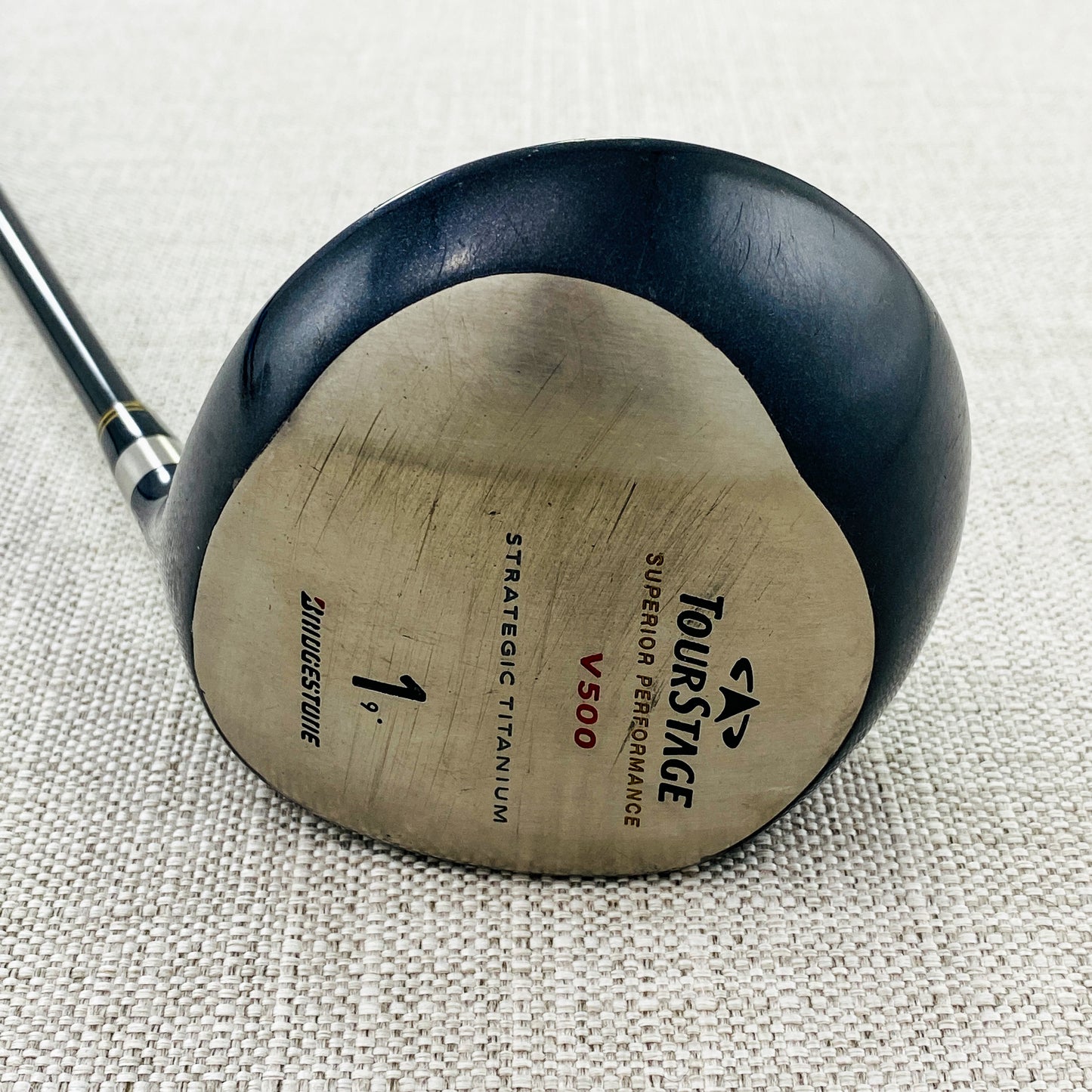 TourStage V500 Titanium Driver. 9 Degree, Stiff Flex - Good Condition # T609