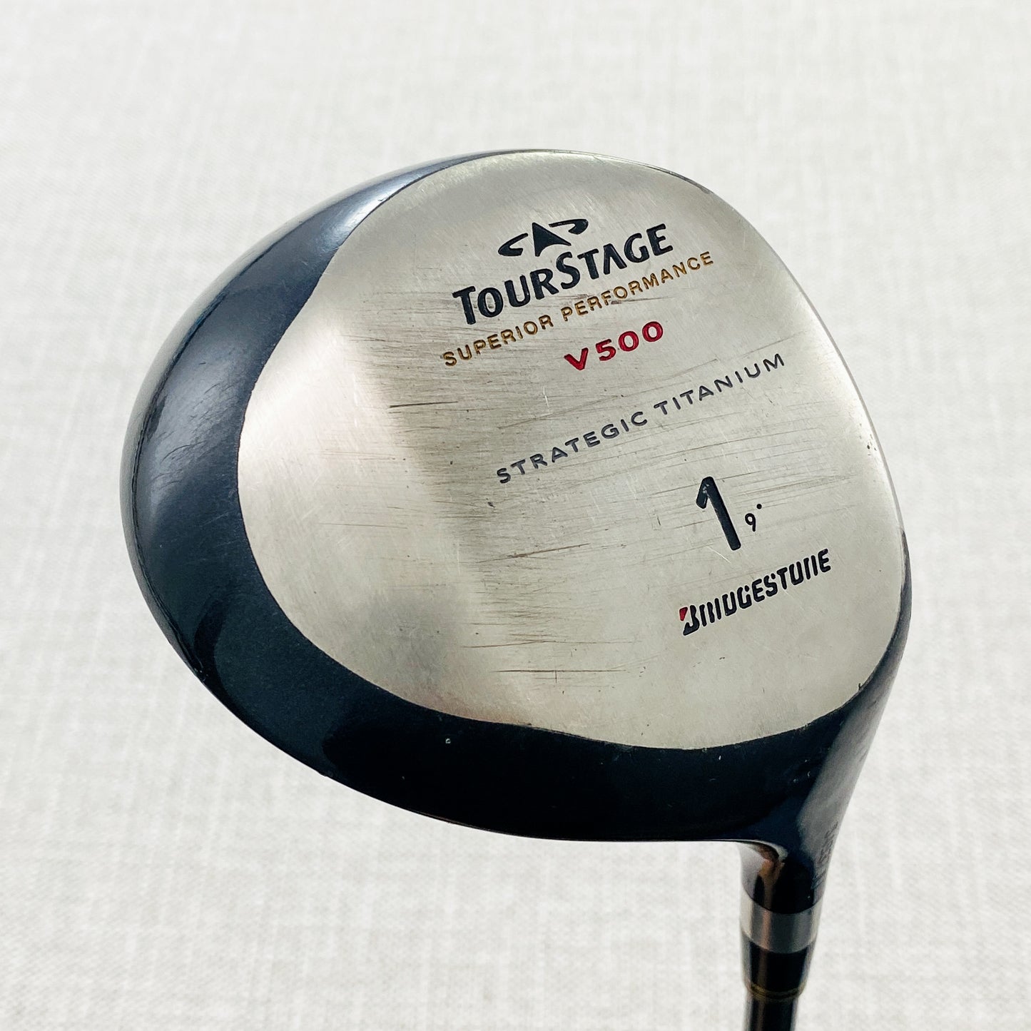 TourStage V500 Titanium Driver. 9 Degree, Stiff Flex - Good Condition # T609