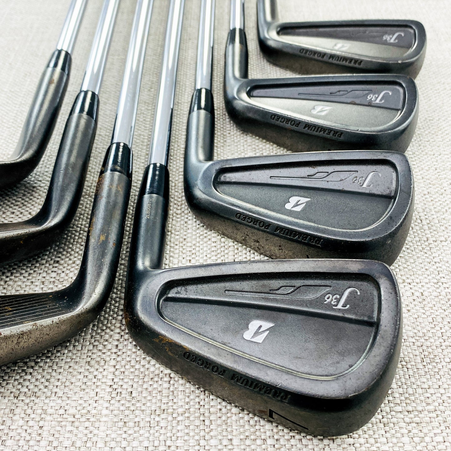 Bridgestone J36 Limited Edition Black Iron Set (4-P) PX 6.0 - Excellent Condition