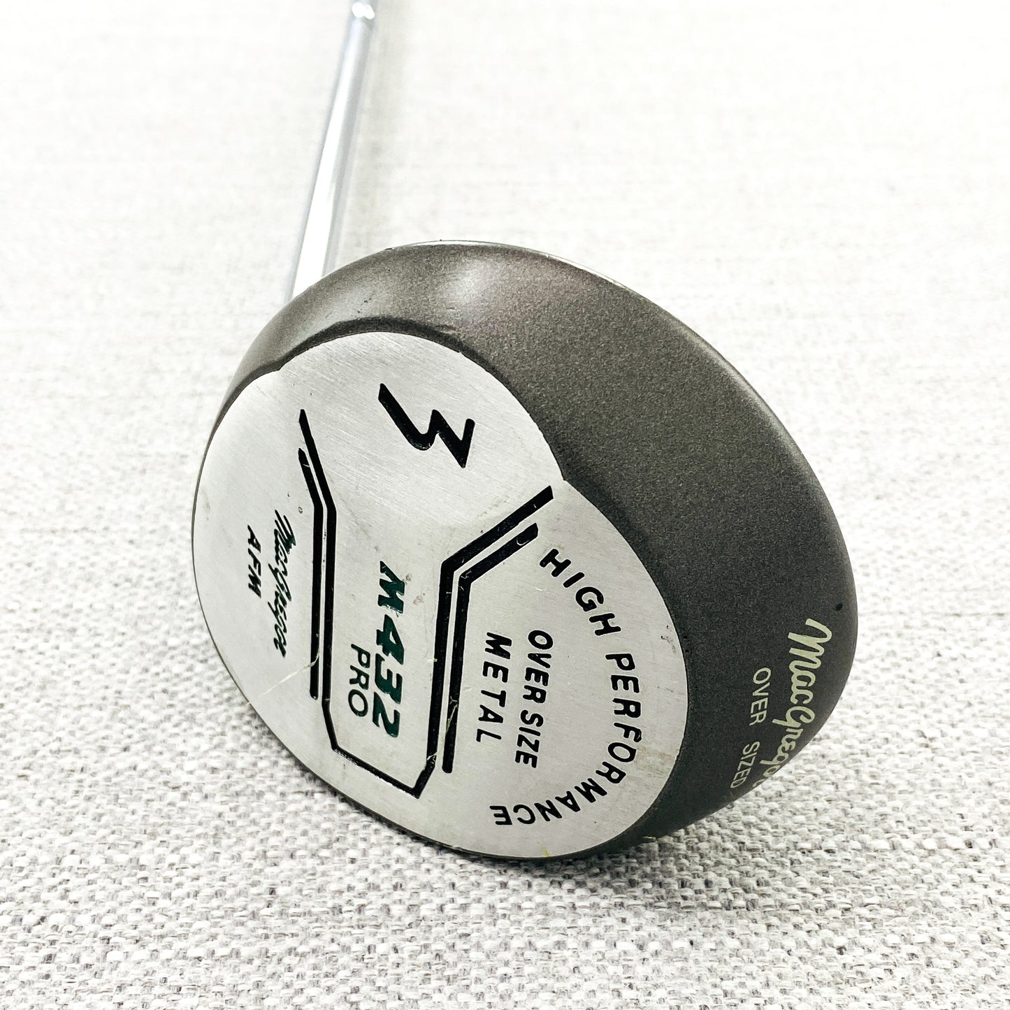 MacGregor M432 Pro 3-Wood. Regular Flex Steel - Good Condition # GP120