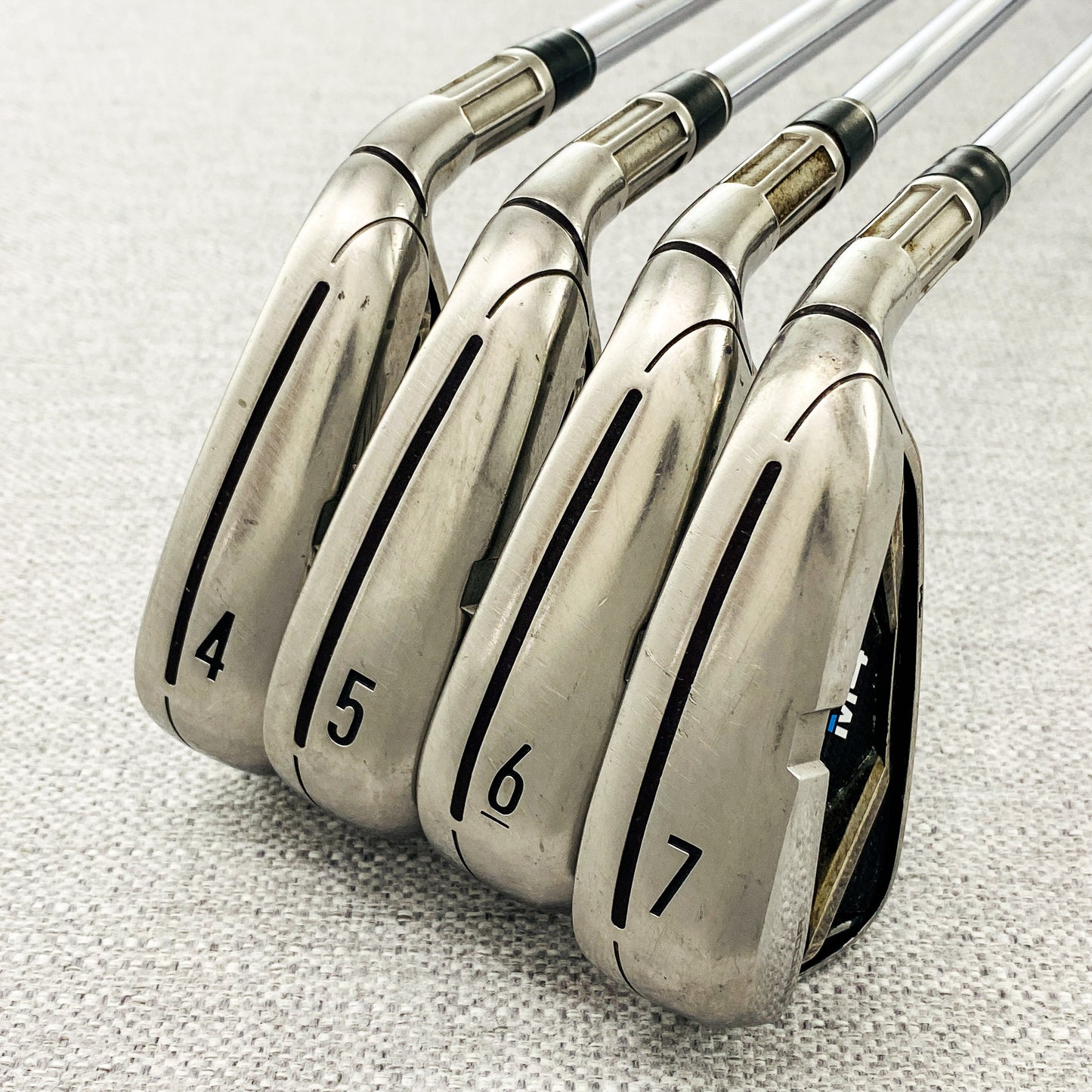 TaylorMade M4 Single Iron. Sold Separately. Regular Flex Steel - Very Good Condition # 13172