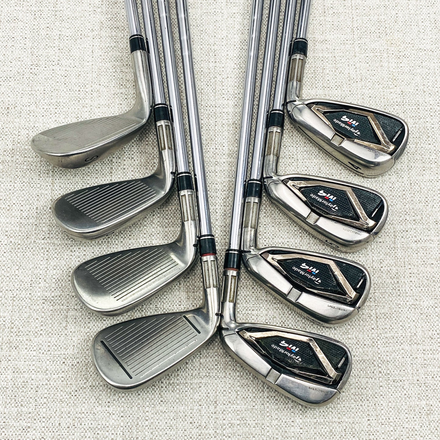 TaylorMade M4 Single Iron. Sold Separately. Stiff Flex Steel - Very Good Condition # 12598