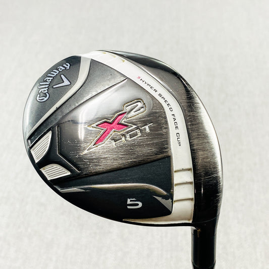 Callaway X2-Hot Ladies 5-Wood. 18 Degree, Ladies Flex - Very Good Condition # 12277