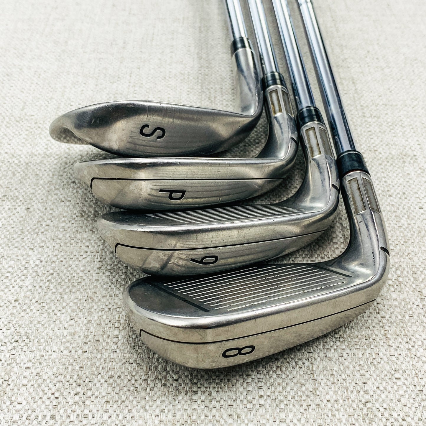 TaylorMade M4 Single Iron. Sold Separately. Stiff Flex Steel - Very Good Condition # 12598