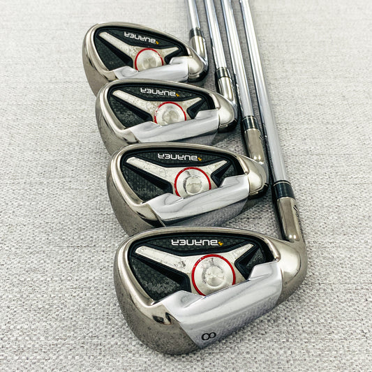 TaylorMade Burner Left-Hand Single Iron. Sold Separately. Regular Flex Steel - Very Good Condition # 12816