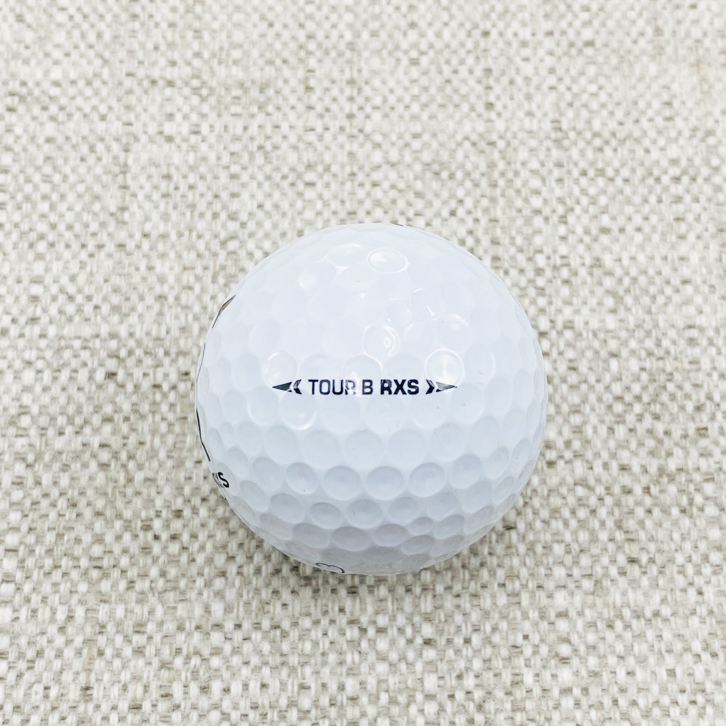 2022 Bridgestone Tour B-RXS (white) - 2 x dozen, brand new. Sunday Sticks logo.