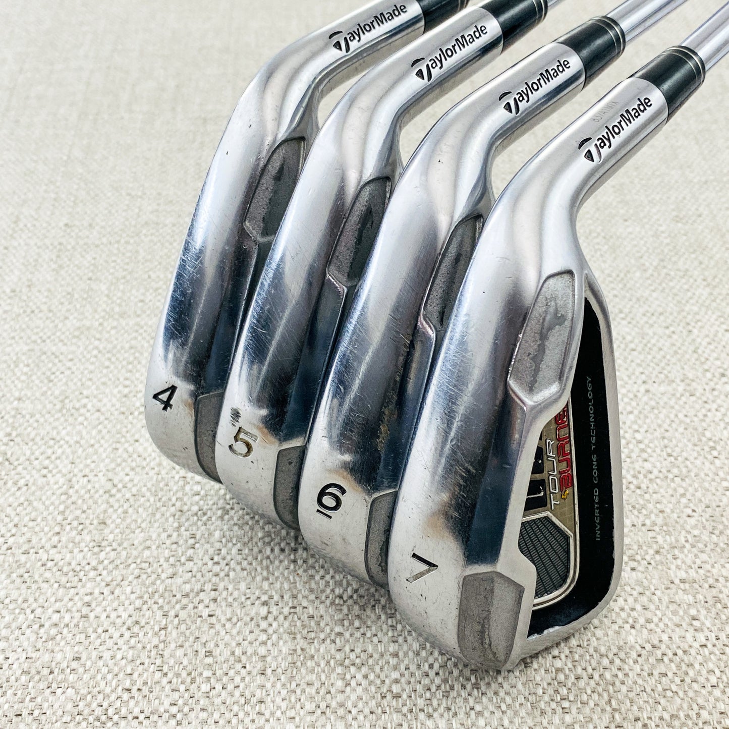 TaylorMade Tour Burner Single Iron. Sold Separately. Regular Flex Steel - Good Condition # 11975