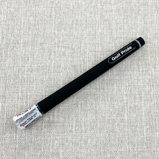 Golf Pride Tour Velvet +4 swing grip. Choice of size. Black - Price includes fitment.