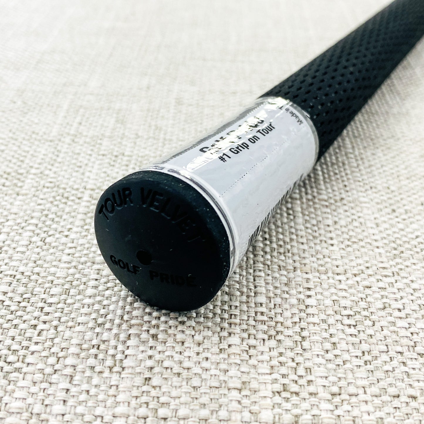 Golf Pride Tour Velvet swing grip. Choice of size. Black - Price includes fitment.