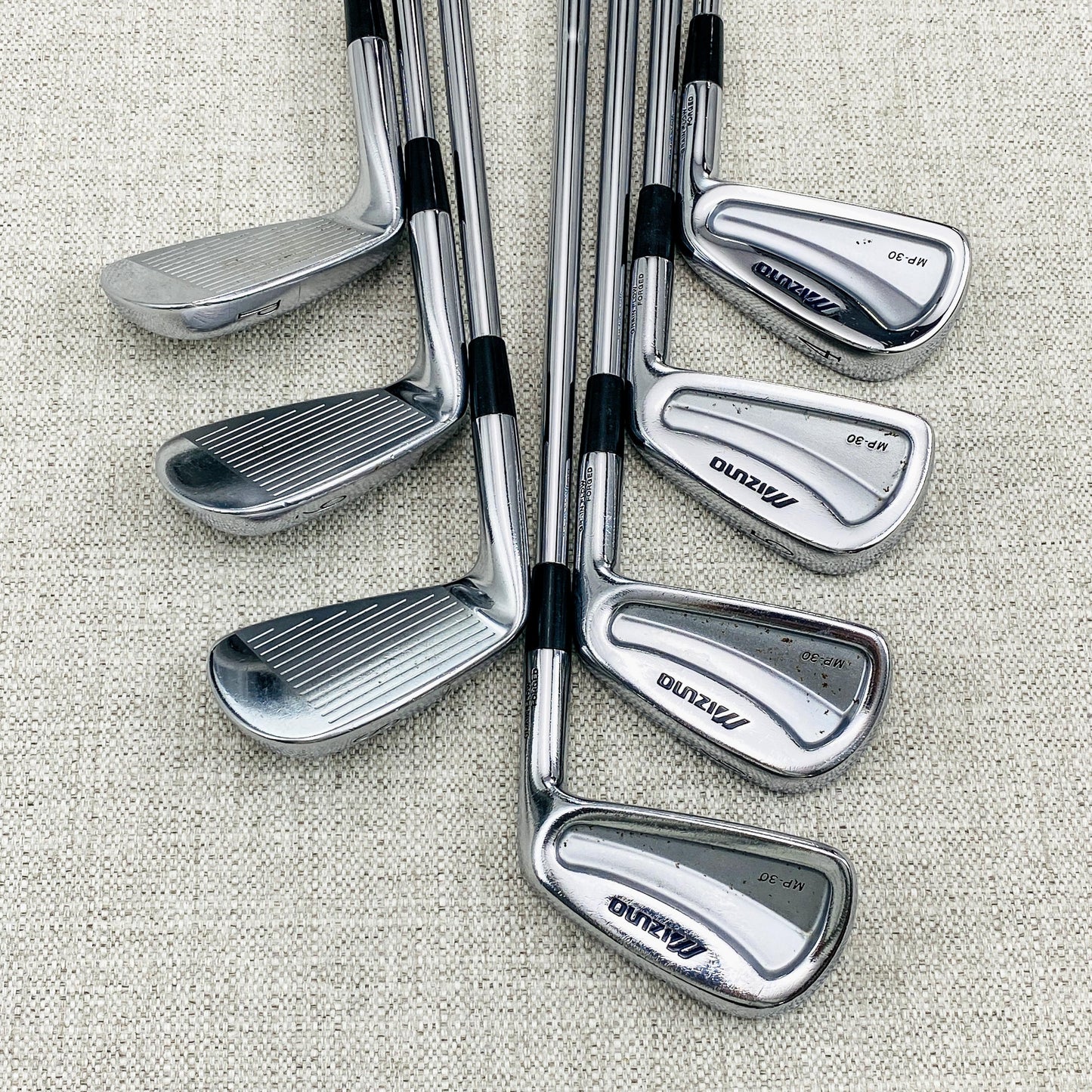 Mizuno MP-30 Single Iron. Sold Separately. S300 Stiff Steel - Good Condition # 12609