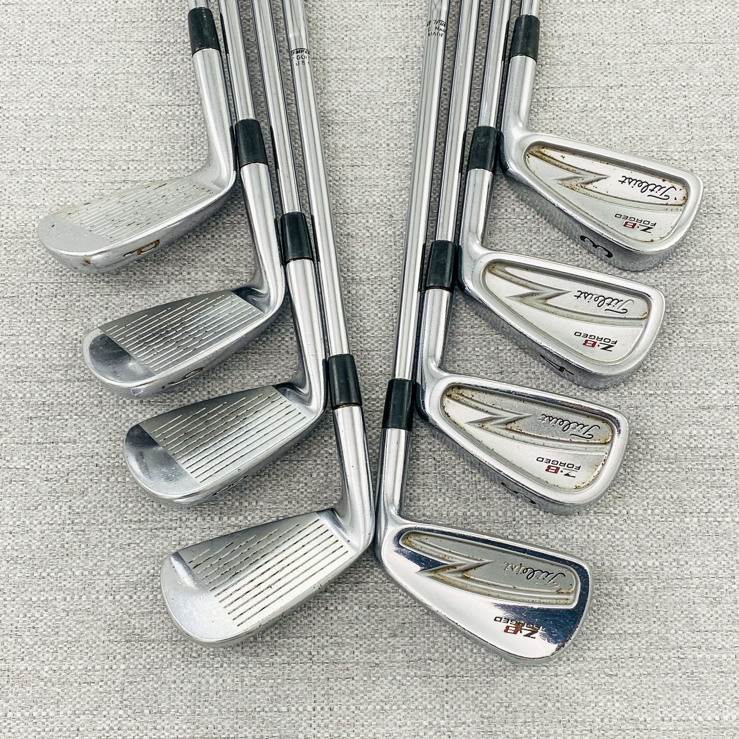 Titleist ZB Forged Single Iron. Sold Separately. S300 Stiff Steel - Good Condition # 12818