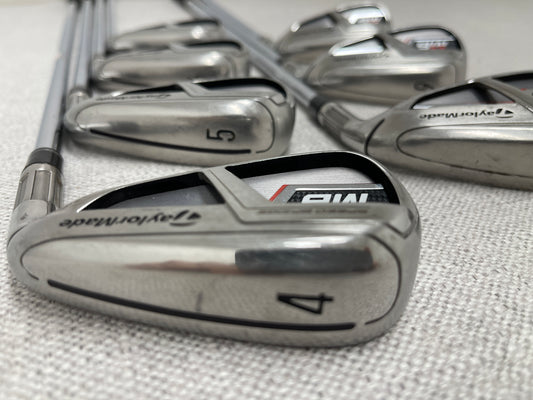 TaylorMade M6 Single Iron. Sold Separately. Stiff Flex Steel - Very Good Condition # 13884