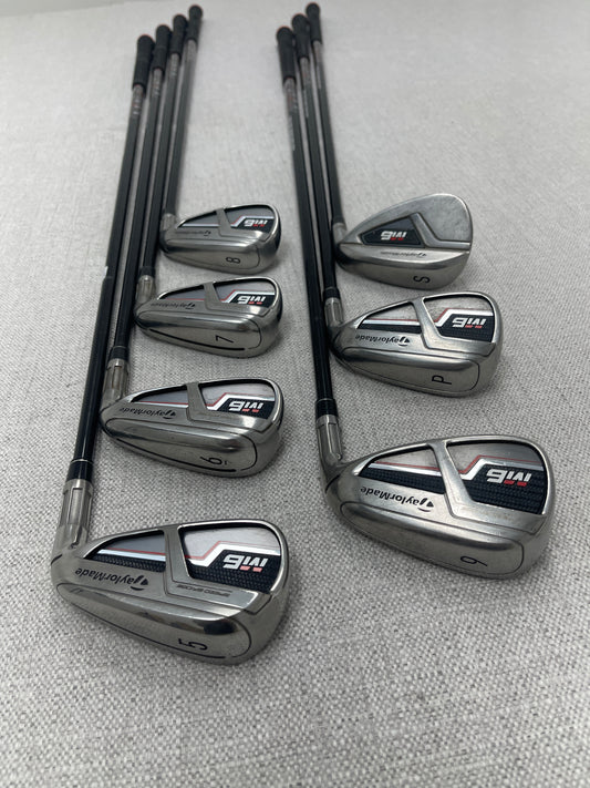 TaylorMade M6 Single Iron. Sold Separately. Regular Flex Graphite - Very Good Condition # 14263