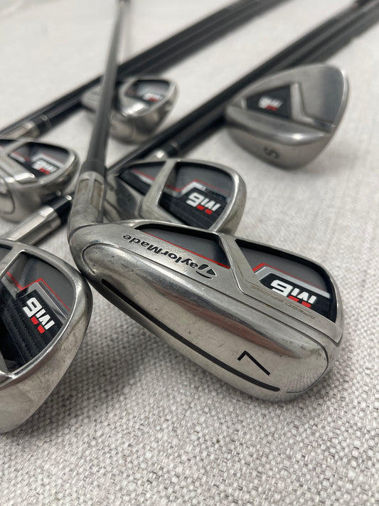 TaylorMade M6 Single Iron. Sold Separately. Regular Flex Graphite - Very Good Condition # 14263
