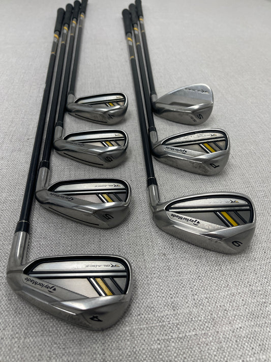 TaylorMade RocketBladez Single Iron. Sold Separately. Regular Flex Graphite - Good Condition # 14261