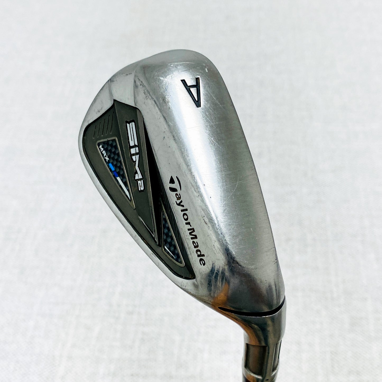 TaylorMade SIM2 Max Gap Wedge (A) Stiff Flex Steel - Very Good Condition # 13878