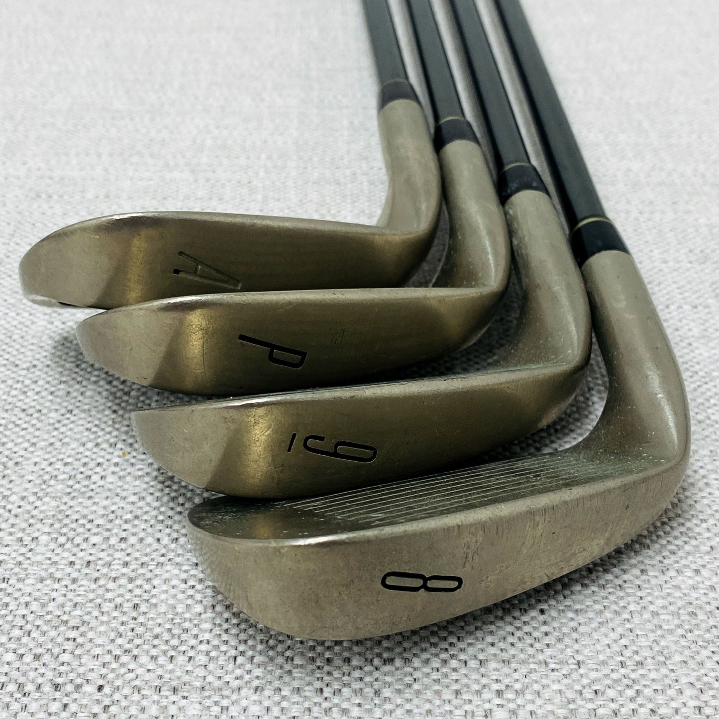 TaylorMade A100 OverPlus Iron Set (4-P+A) Stiff Flex Graphite - Good Condition # T1039