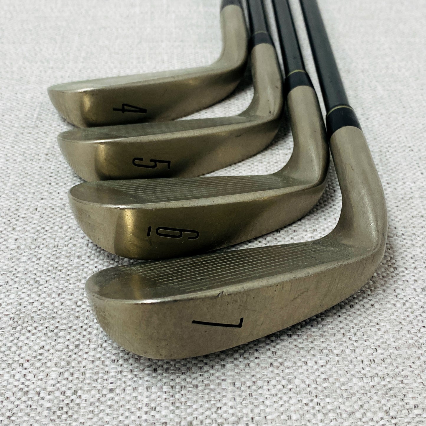 TaylorMade A100 OverPlus Iron Set (4-P+A) Stiff Flex Graphite - Good Condition # T1039