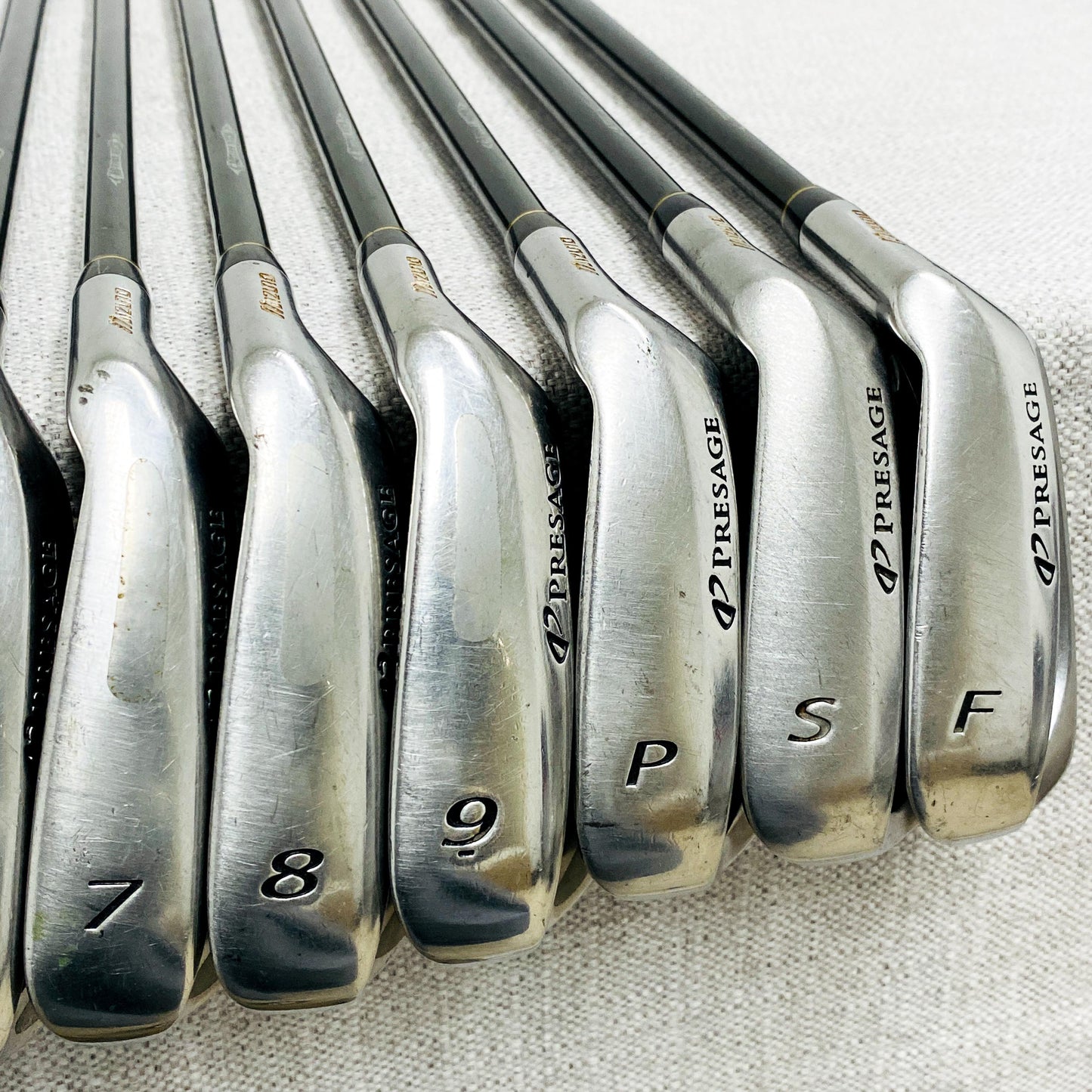 Mizuno Presage DD Navigation Iron Set (3-P+F+S) Regular Flex Graphite - Good Condition # T964