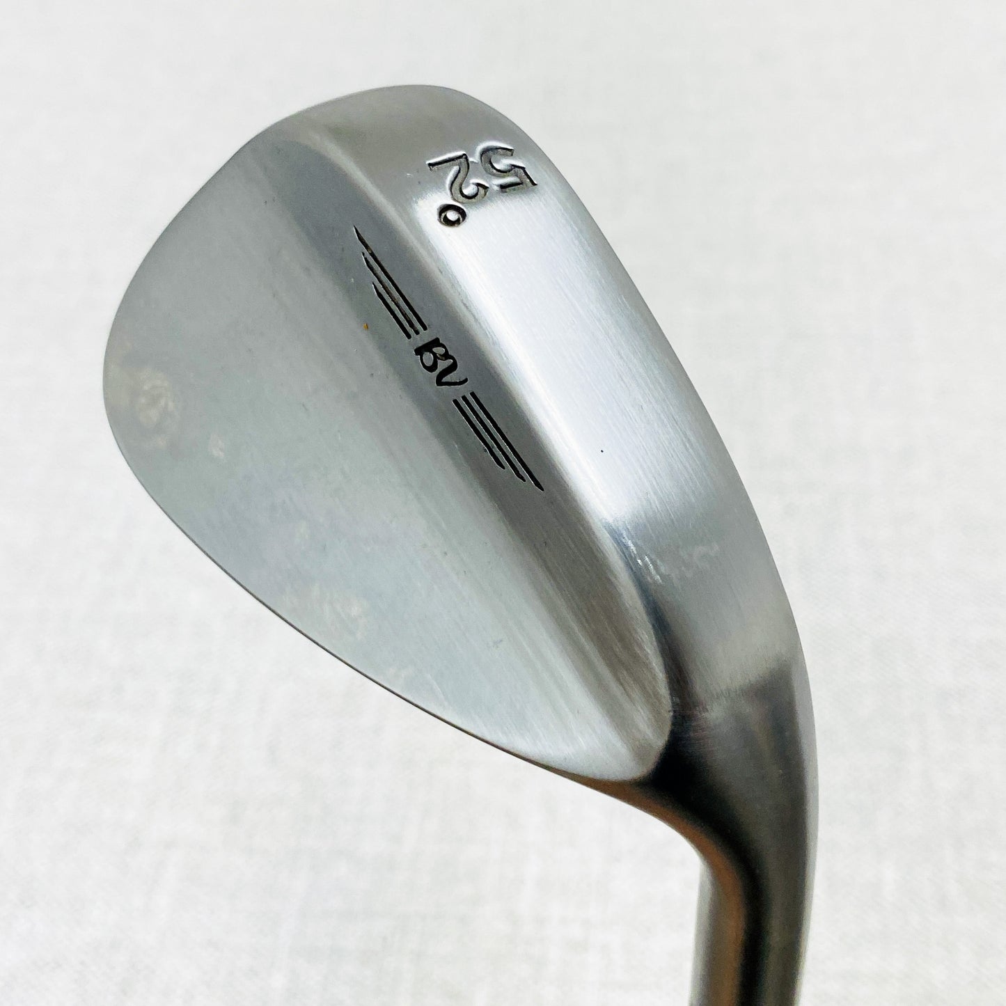 Custom Titleist Vokey 200-series raw wedge set (52, 58) S300 Stiff Flex - As New # 13895