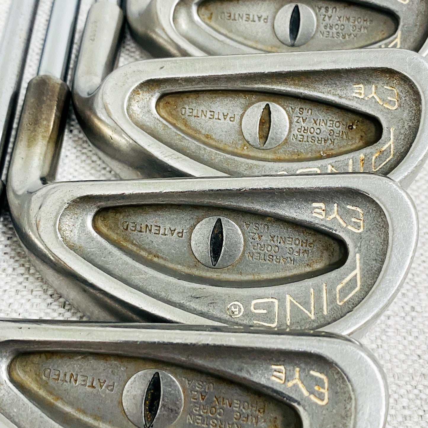 PING Eye Black-Dot Single Iron. Sold Separately. Stiff Flex - Good Condition # 4727