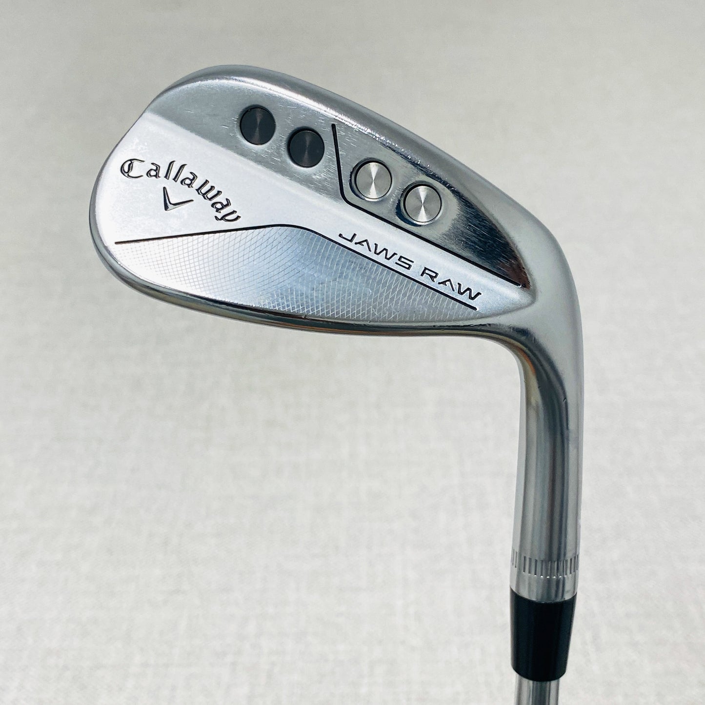Callaway JAWS Raw-Face Wedge Set (54.10S, 60.10S) Dynamic Gold Spinner 115 Steel - Excellent Condition # 14089