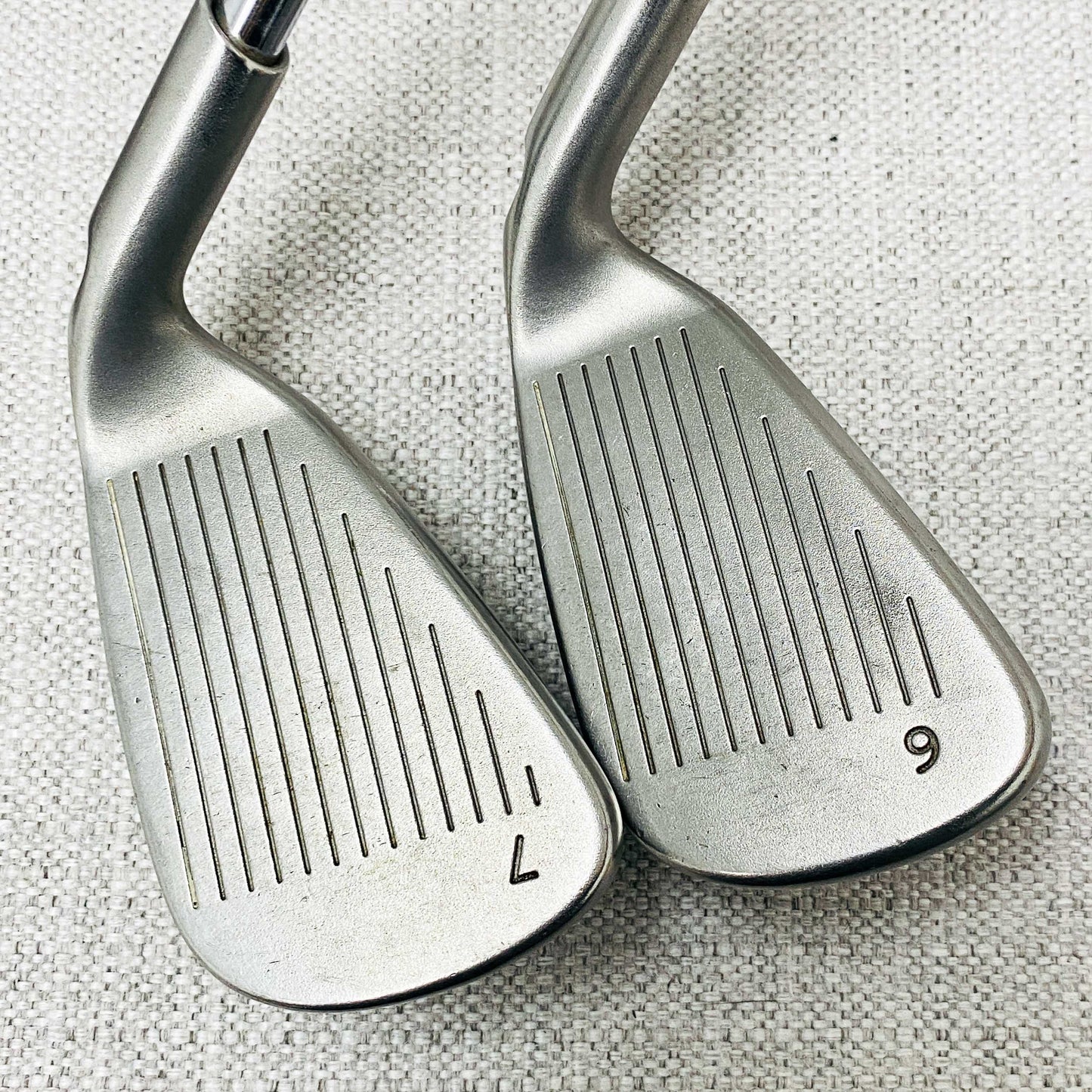 PING G15 Blue-Dot Left-Hand Single Iron. Sold Separately. Regular Flex Steel - Good Condition # 13984