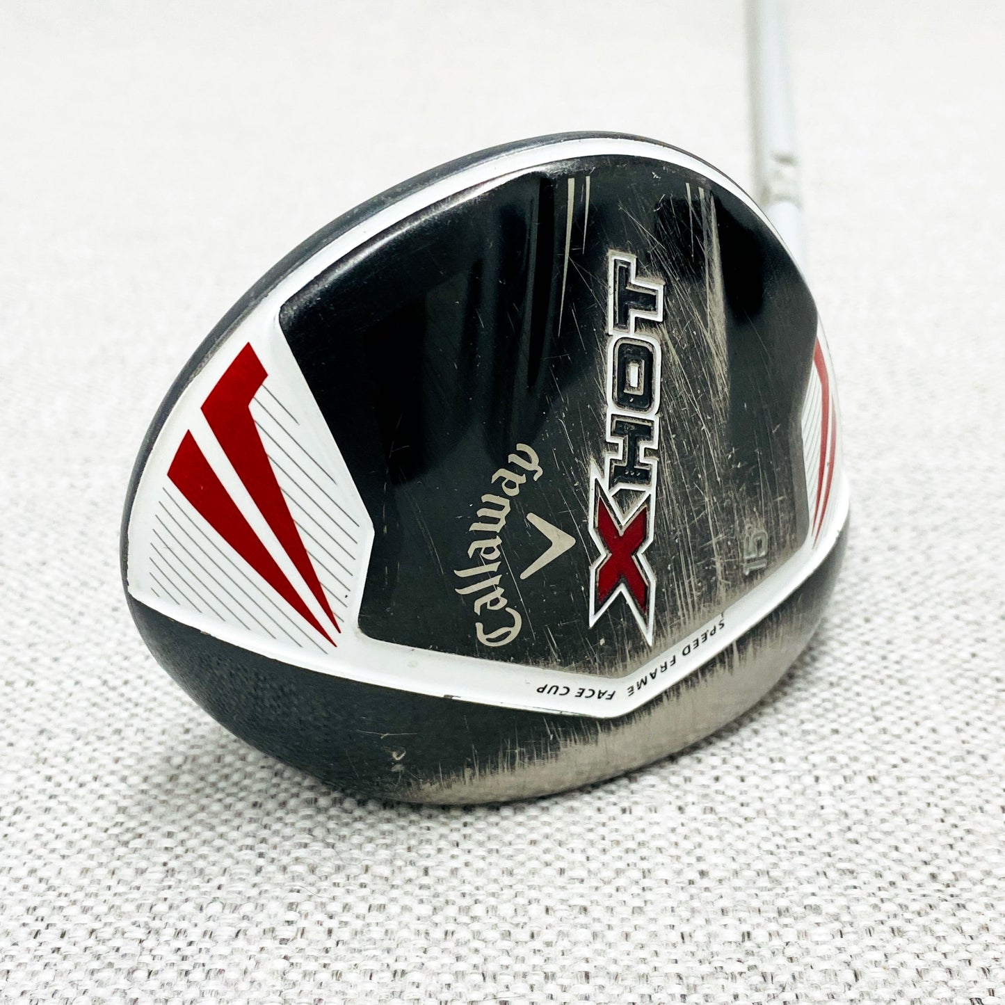 Callaway X-Hot Pro Left-Hand 3-Wood. 15 Degree, Stiff Flex - Good Condition # 13998