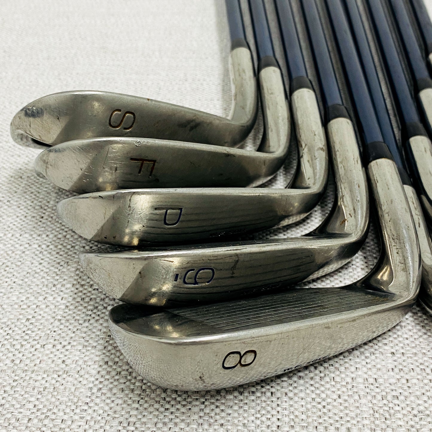 Mizuno Zephyr EG-180V Iron Set (4-P+F+S) Regular Flex Graphite - Very Good Condition # T1037