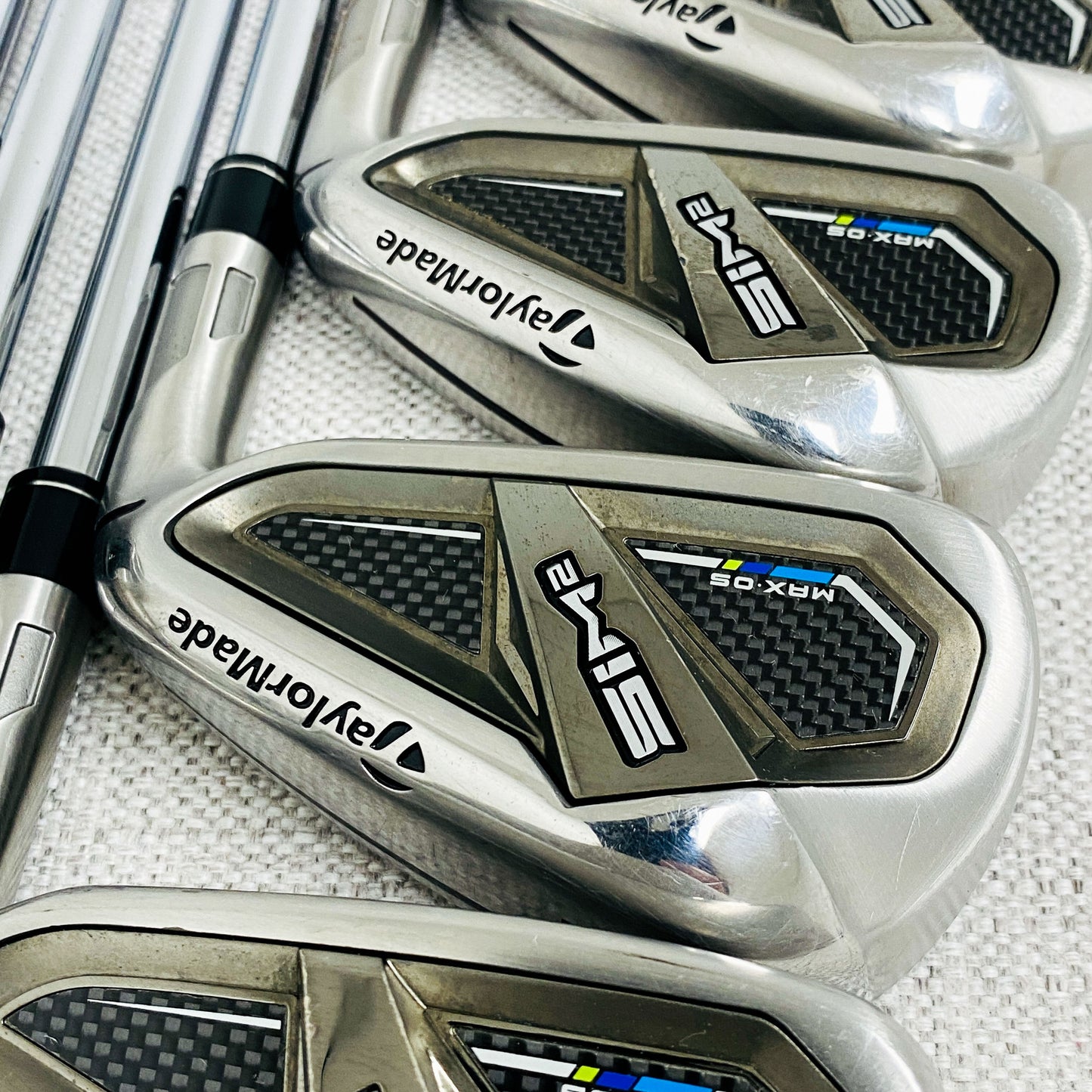 TaylorMade SIM2 Max OS Single Iron. Sold Separately. Regular Flex Steel - Very Good Condition # 13922