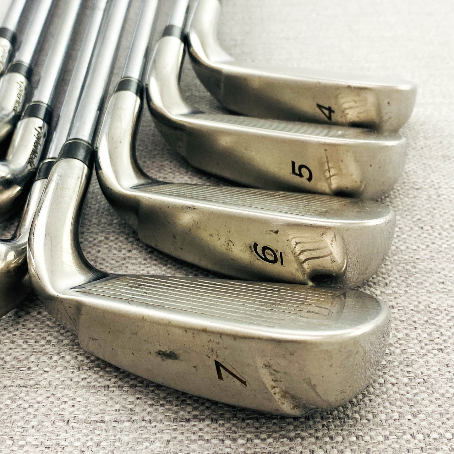 TaylorMade Burner SuperLaunch Left-Hand Single Iron. Sold Separately. Stiff Steel - Good Condition # 13682