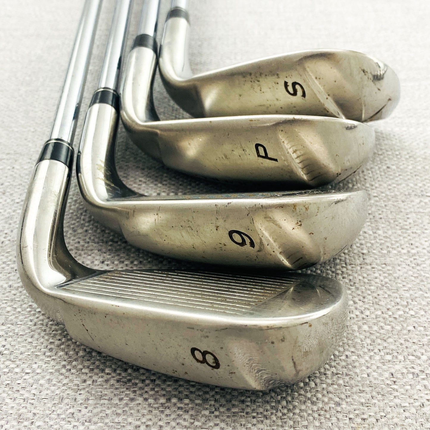 TaylorMade Burner SuperLaunch Left-Hand Single Iron. Sold Separately. Stiff Steel - Good Condition # 13682