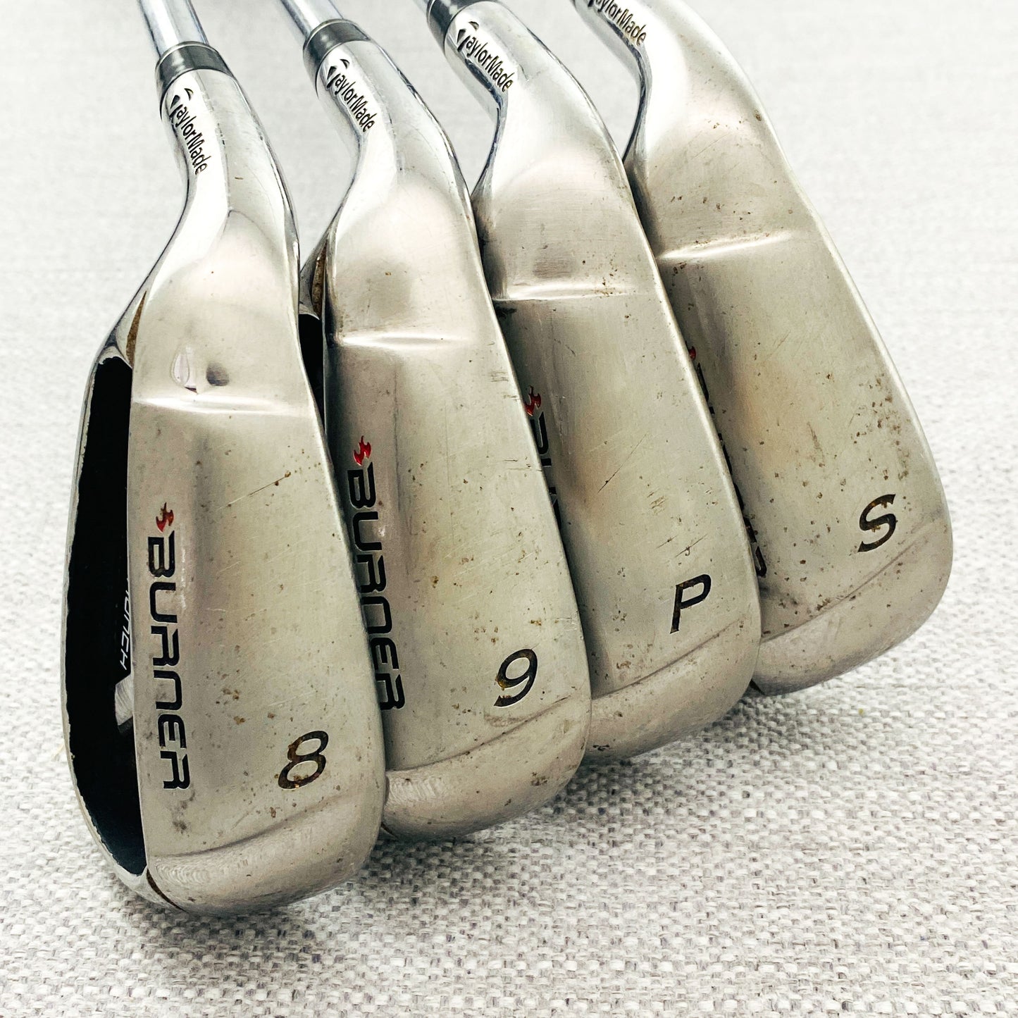 TaylorMade Burner SuperLaunch Left-Hand Single Iron. Sold Separately. Stiff Steel - Good Condition # 13682