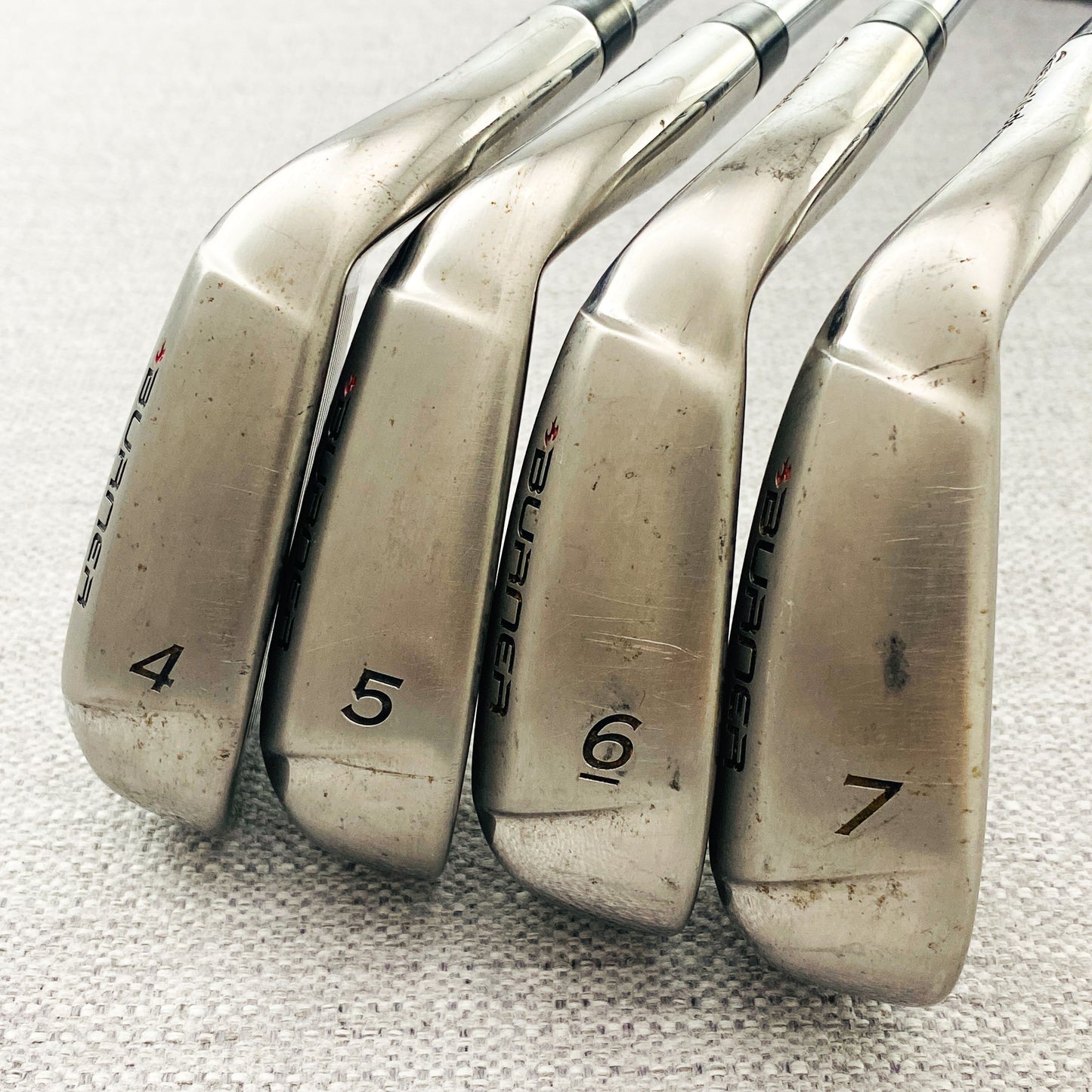 TaylorMade Burner SuperLaunch Left-Hand Single Iron. Sold Separately. Stiff Steel - Good Condition # 13682
