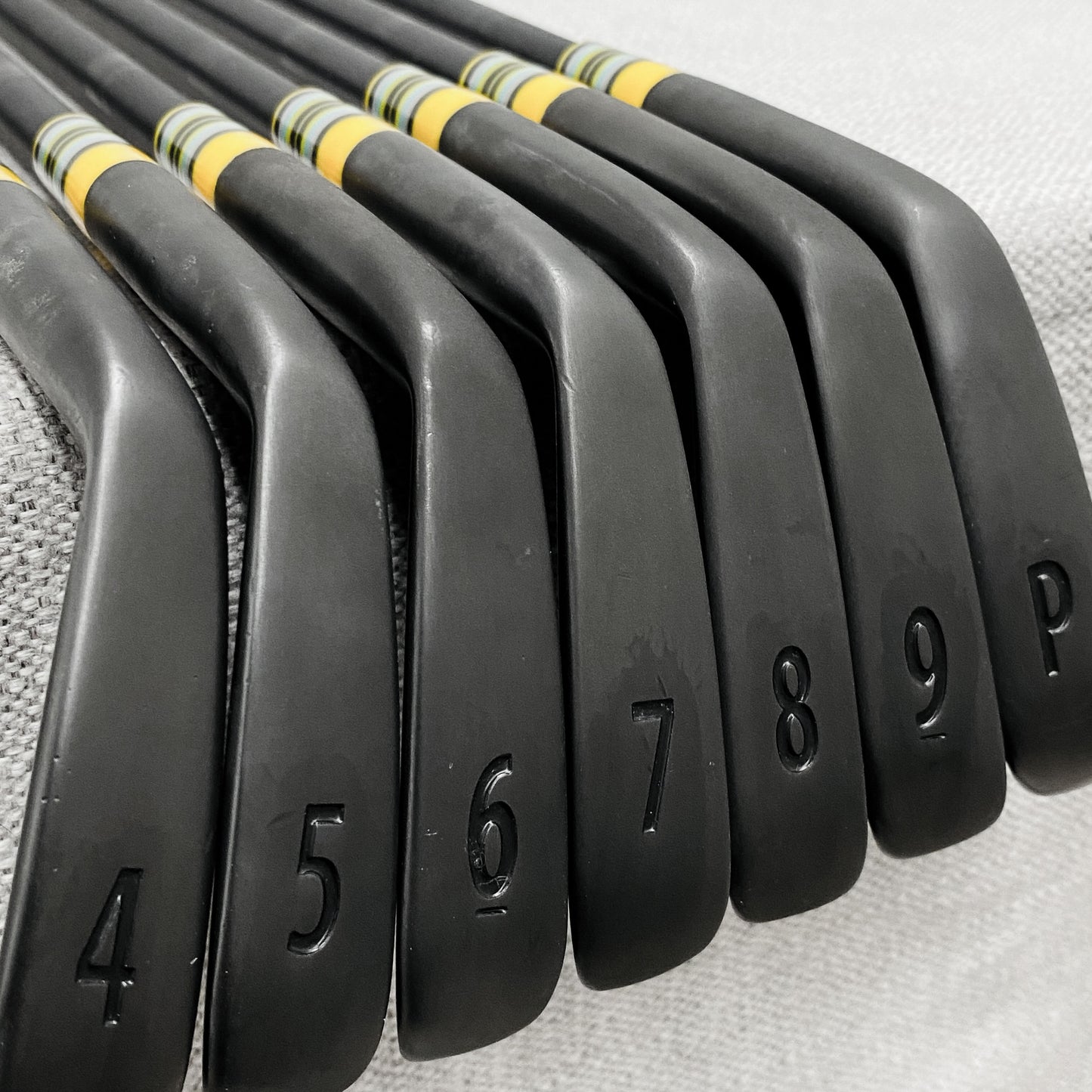 Custom Titleist 712CB Black Iron Set (4-P) Modus 105 Stiff Flex - As New